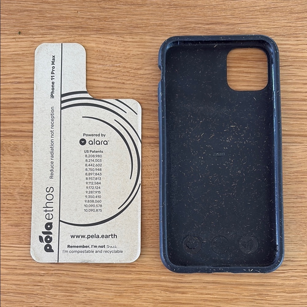 Pela IPhone 11 Pro Navy Blue Eco-Friendly Phone Case - Picture 3 of 7